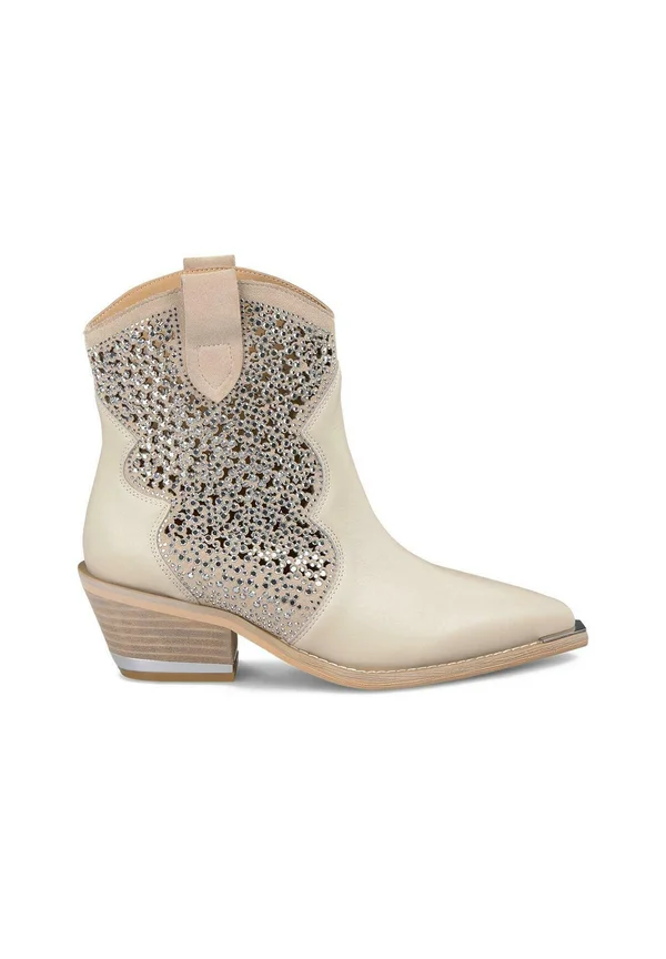 Cowboy-/Bikerstiefelette - piedra