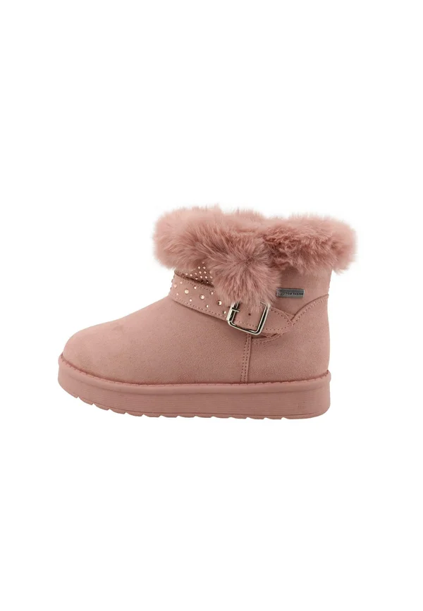 Cowboy-/Bikerstiefelette - rose