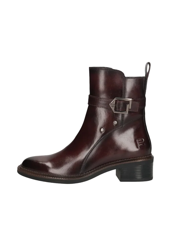 Cowboy-/Bikerstiefelette - rot