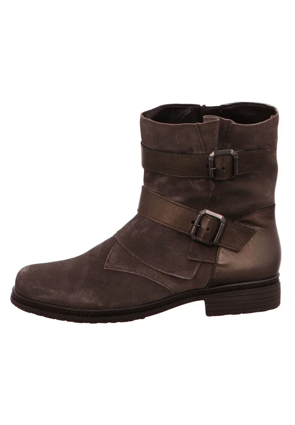 Cowboy-/Bikerstiefelette - wallabydbronce