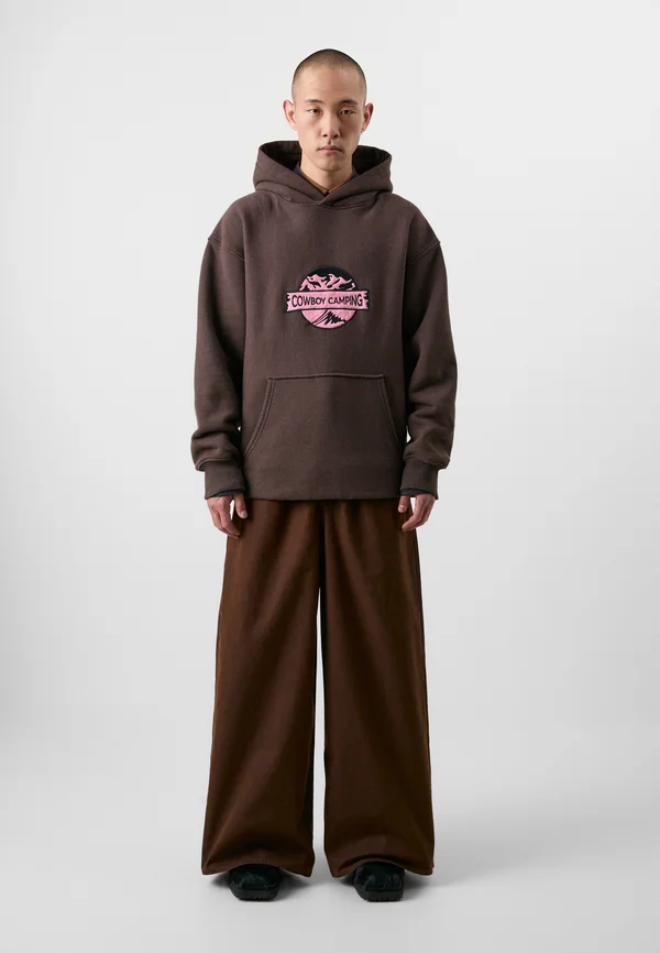 COWBOY CAMPING HOODIE UNISEX - Sweatshirt - deep brown