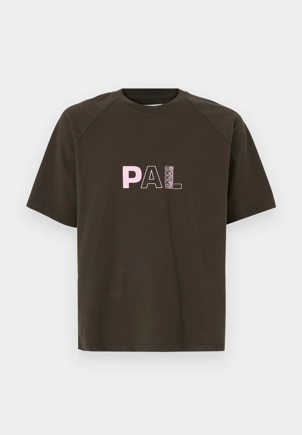 COWBOY CAMPING UNISEX - T-Shirt print - deep brown