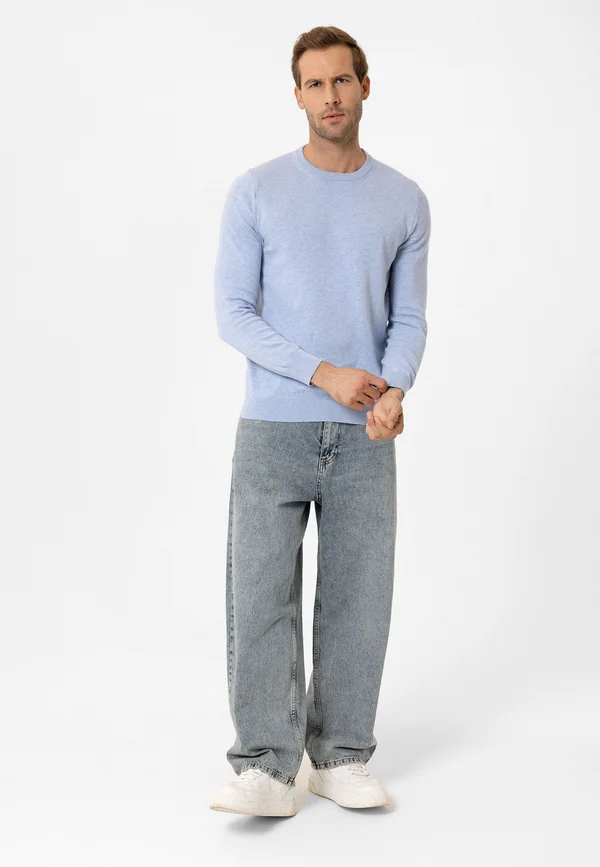 COWEN - Strickpullover - baby blue