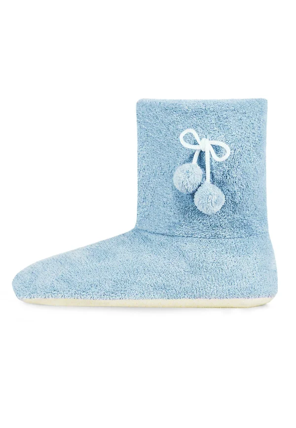 COZY BOBBLE HOMIES - Hausschuh - hellblau