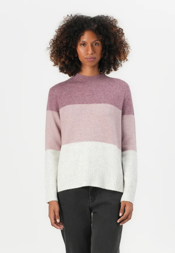 COZY COLOR BLOCK - Strickpullover - multi-coloured