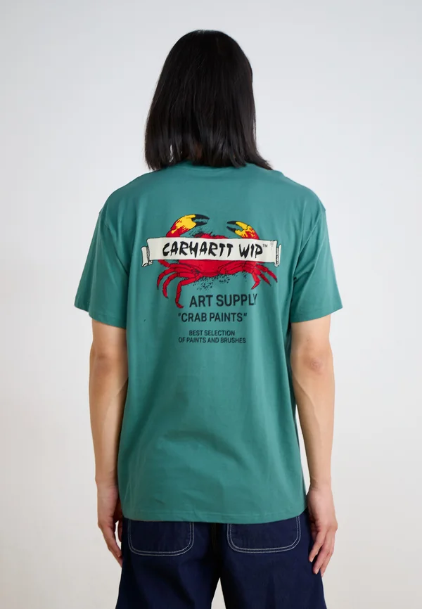 CRAB PAINT - T-Shirt print - silver pine