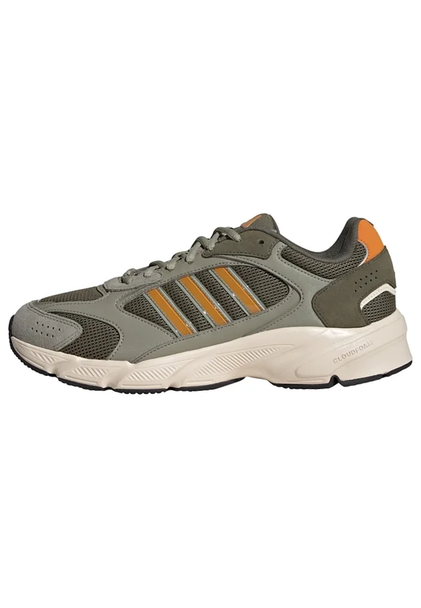 CRAZYCHAOS 2000 - Sneaker low - olive strata   focus orange   silver pebble