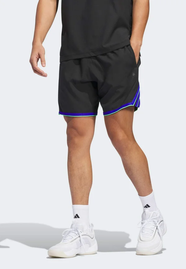 CRAZYLITE - Kurze Sporthose - black   lucid blue   screaming green