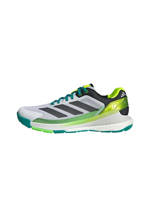 CRAZYQUICK BOOST  - Padel-Schuhe - cloud white   core black   lime burst