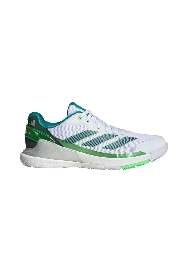 CRAZYQUICK  - Padel-Schuhe - cloud white   aurora ivy   lime burst