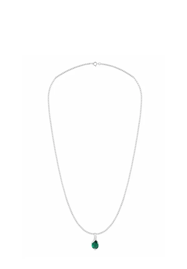 CREATED EMERALD - Halskette - white gold-coloured