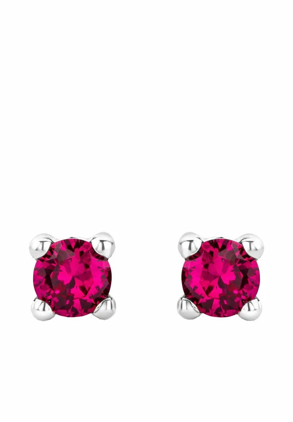 CREATED RUBY  - Ohrringe - white gold-coloured