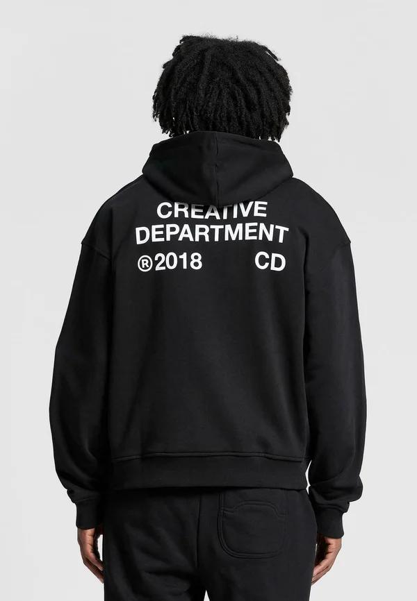 CREATIVE DEPT - Kapuzenpullover - black