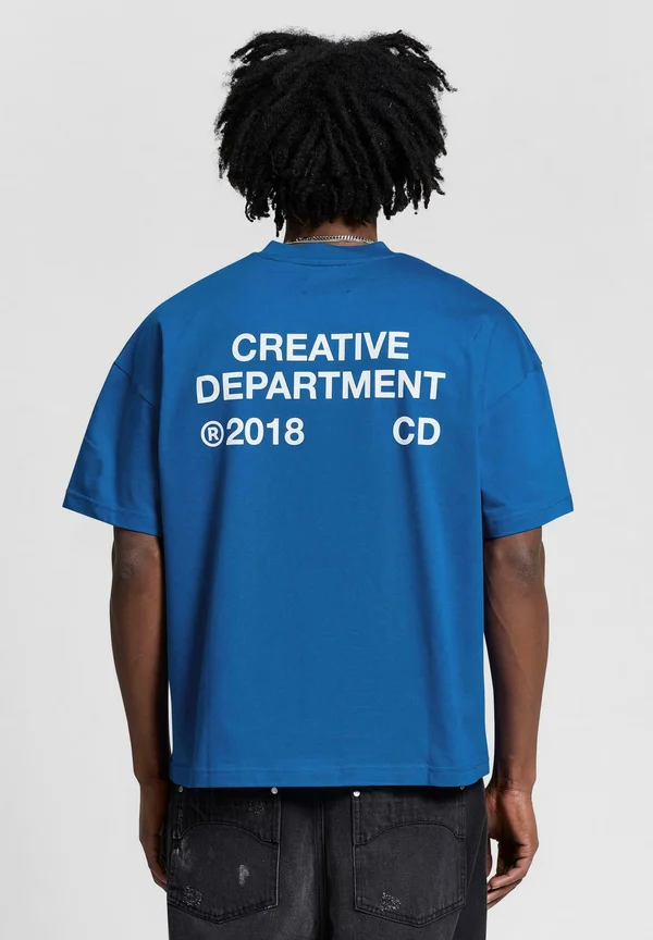 CREATIVE DEPT - T-Shirt print - blue