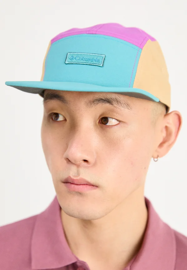 CREEK SIDE™ 5 PANEL HAT UNISEX - Cap - teal/razzle/canoe
