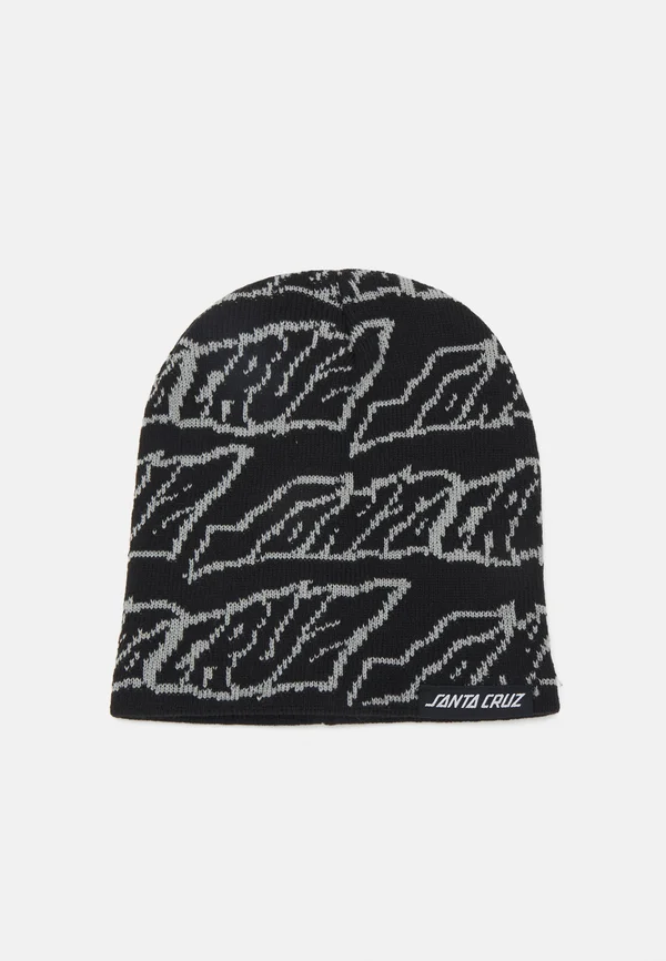 CREEP REPEAT BEANIE UNISEX - Mütze - black