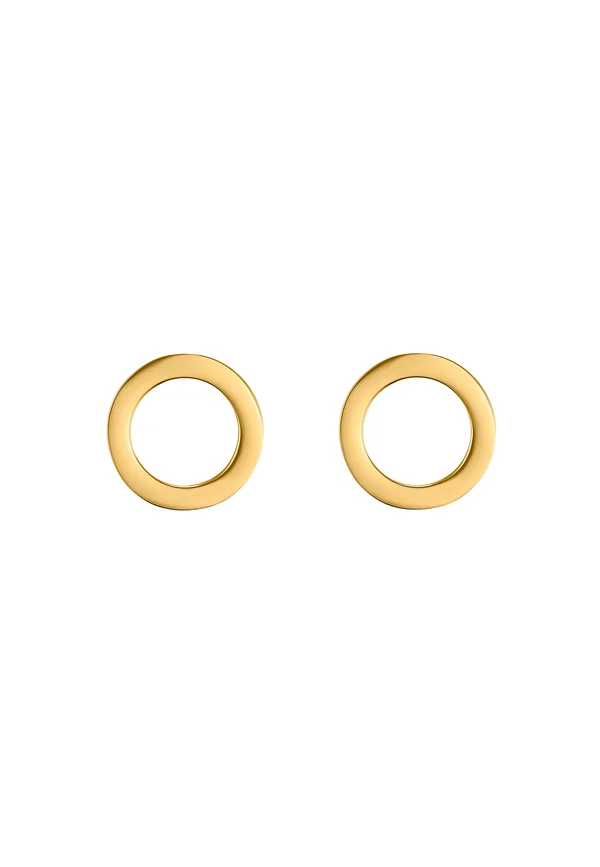 CREOLE CAVUS POLIERT - Ohrringe - goldfarben