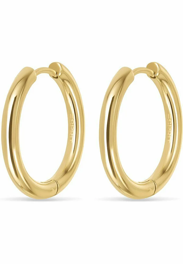 CREOLEN EDELSTAHL - Ohrringe - gold-coloured