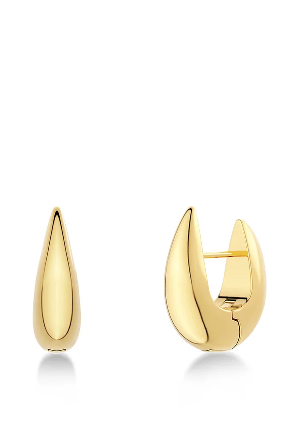 CREST HOOPS SMALL - Ohrringe - gold-coloured
