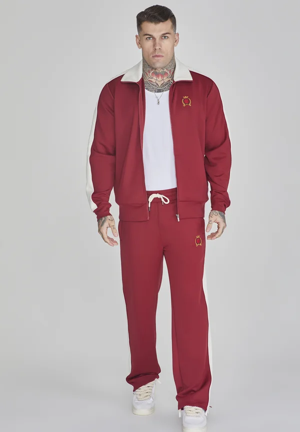 CREST - Jogginghose - burgundy