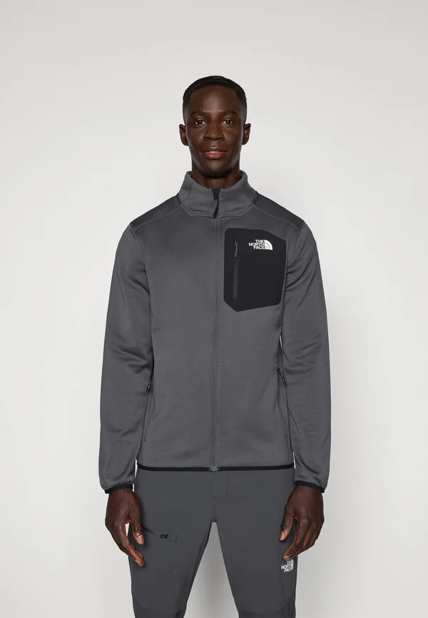 CREST  - Sweatjacke - anthracite grey/black