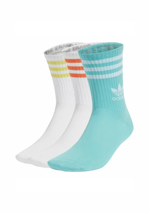 CREW  3 PACK - Socken - white   easy mint   white