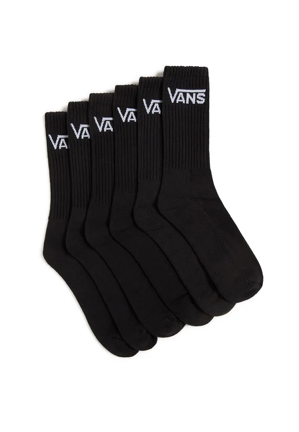 CREW  6 PACK - Socken - black
