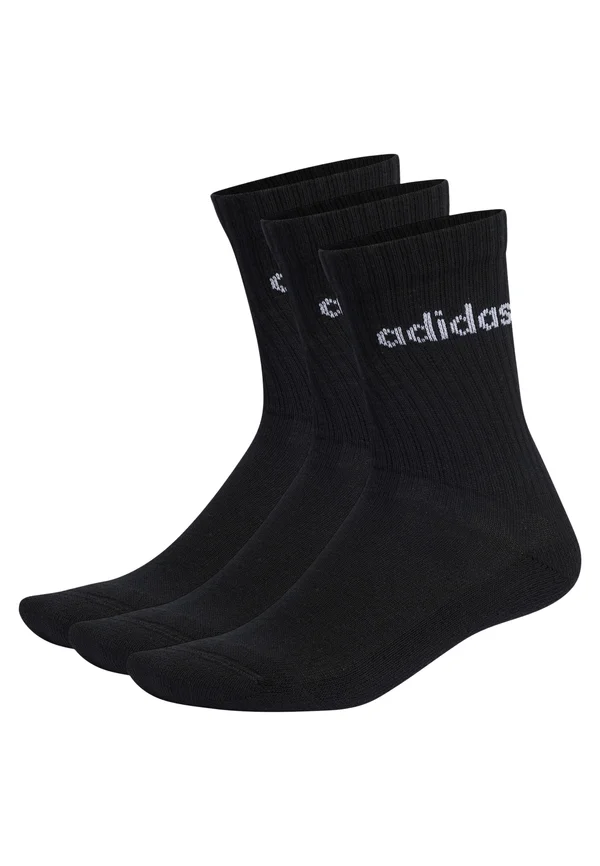 CREW CUSHIONED 3 PACK UNISEX - Sportsocken - black   white