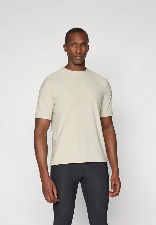 CREW NECK EXPLORER  - Sport T-Shirt - agate gray