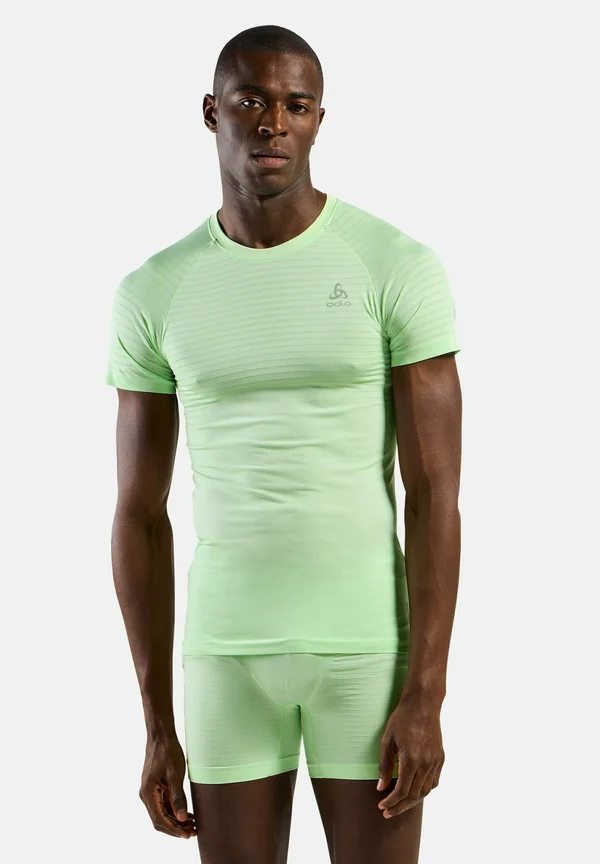 CREW NECK PERFORMANCE - Unterhemd/-shirt - patina green