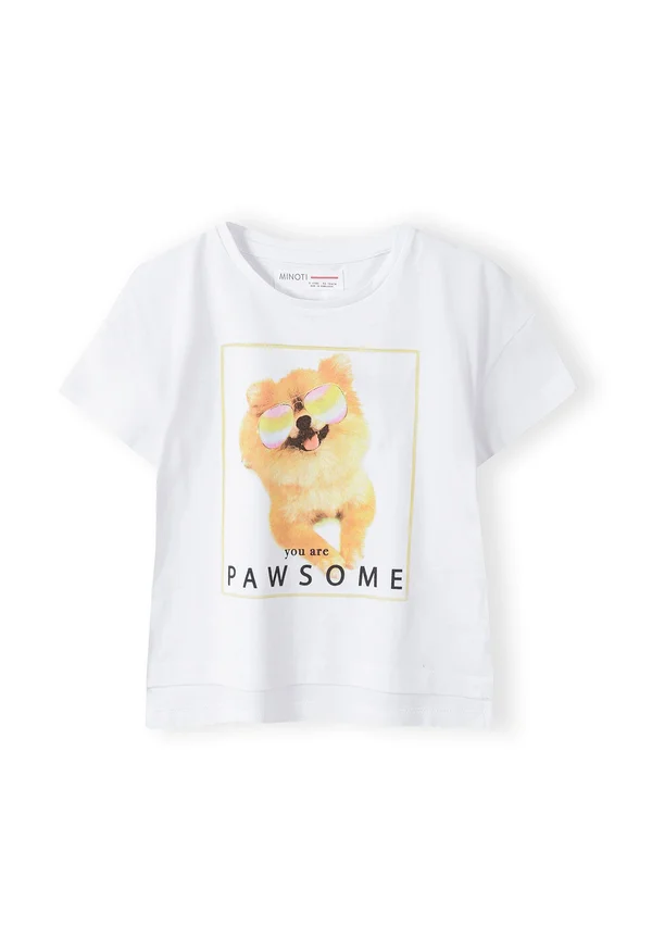 CREW NECK SHORT SLEEVE - T-Shirt basic - white