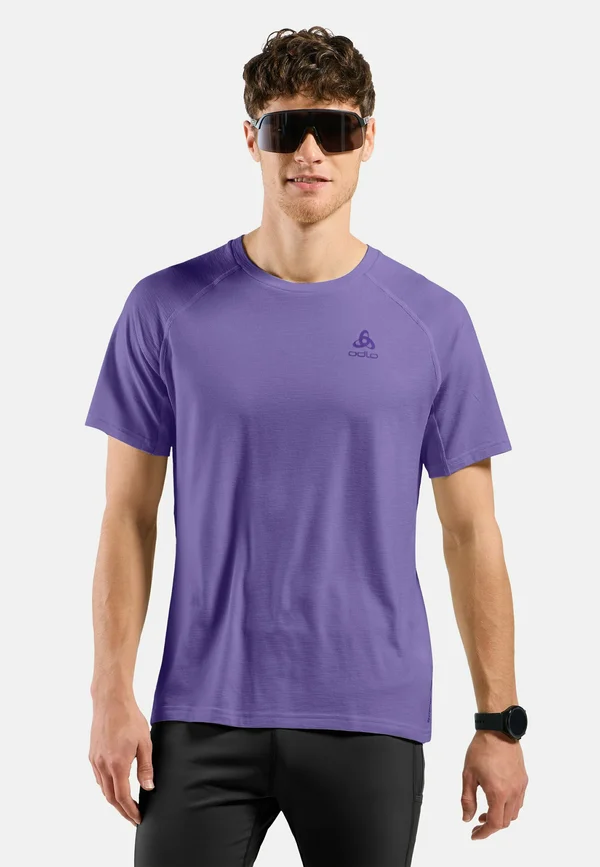 CREW NECK  - Sport T-Shirt - afterparty melange