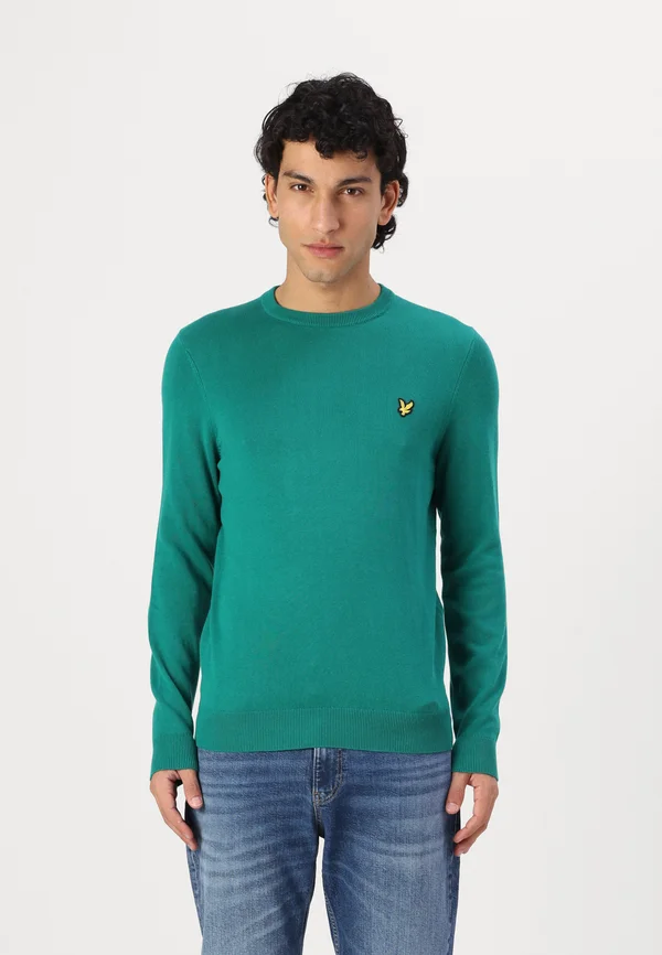 CREW NECK  - Strickpullover - court green