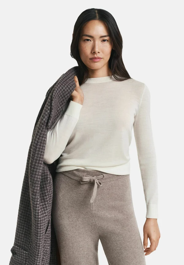 CREW NECK  - Strickpullover - cream