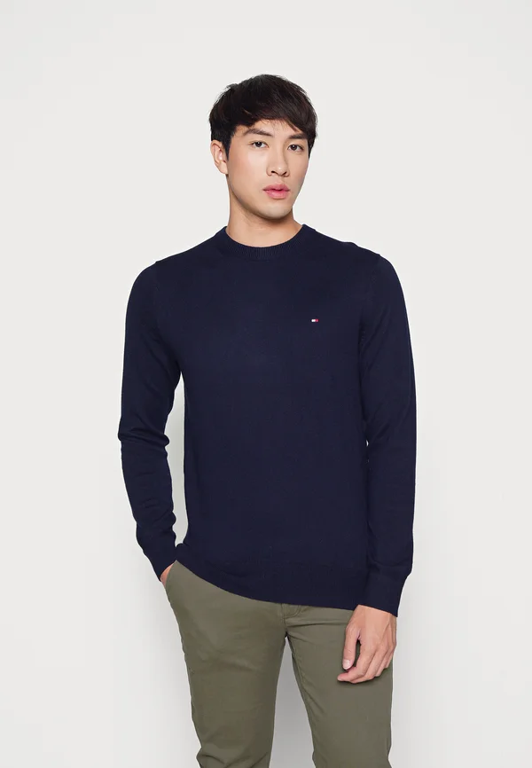 CREW NECK - Strickpullover - desert sky
