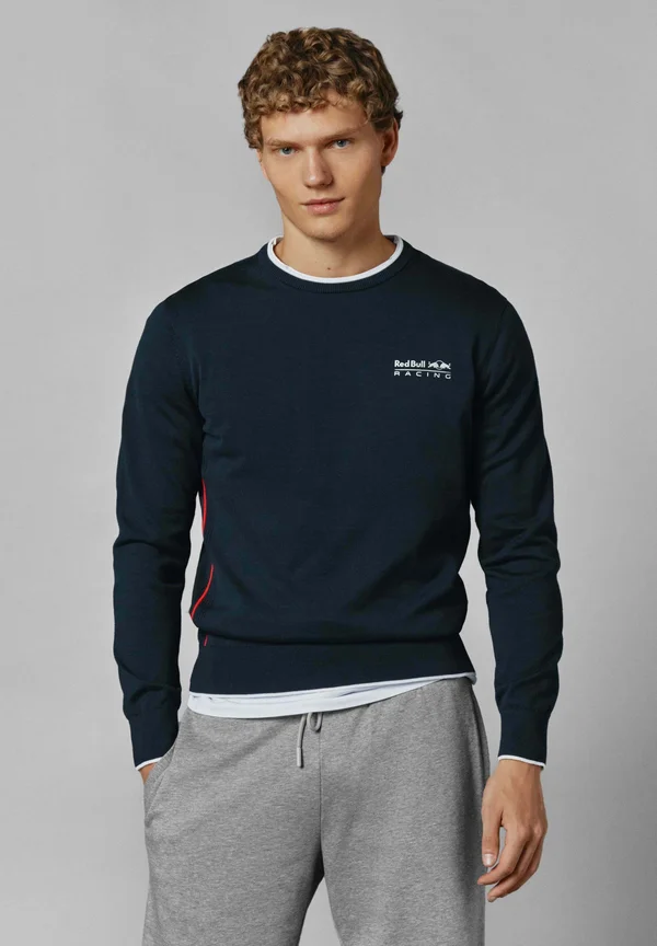 CREW NECK  - Strickpullover - dulwich blue