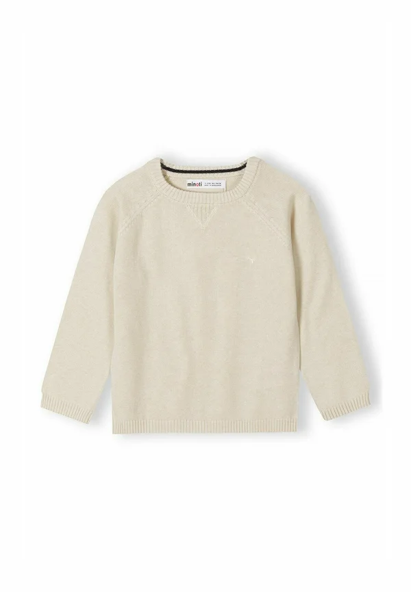 CREW NECK  - Strickpullover - ecru