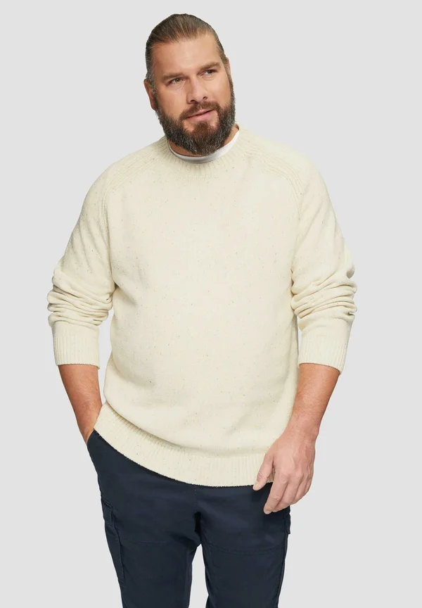 CREW-NECK - Strickpullover - ecru