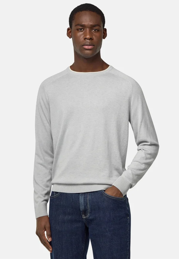 CREW NECK - Strickpullover - ice