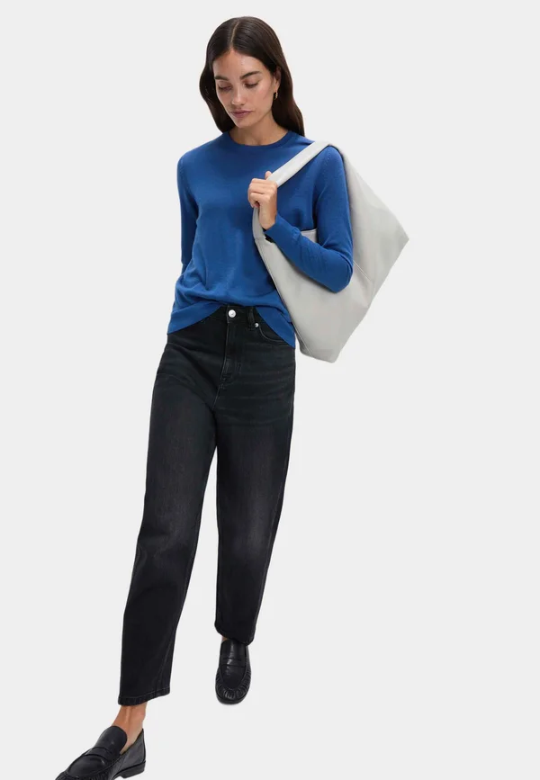 CREW NECK - Strickpullover - indigo