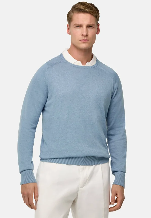 CREW NECK - Strickpullover - indigo