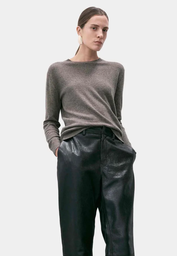 CREW NECK - Strickpullover - mole