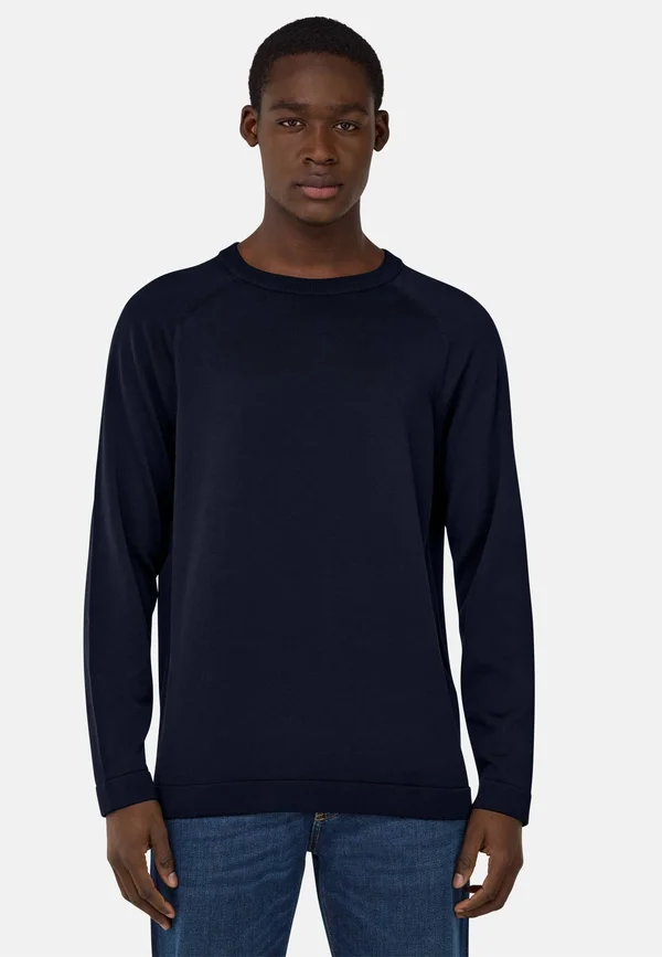 CREW NECK  - Strickpullover - navy blue