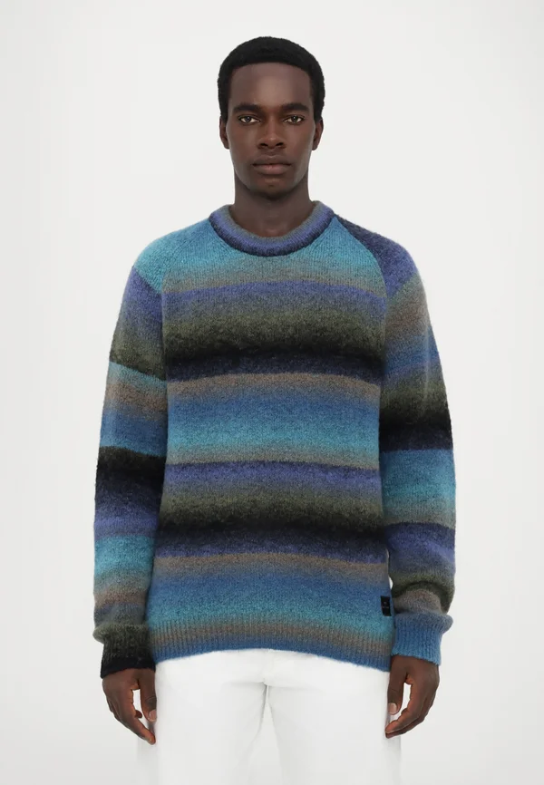 CREW NECK - Strickpullover - petrol green