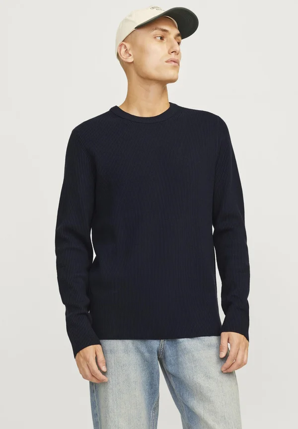 CREW NECK - Strickpullover - sky captain