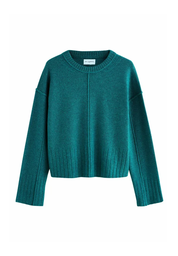 CREW NECK - Strickpullover - teal blue