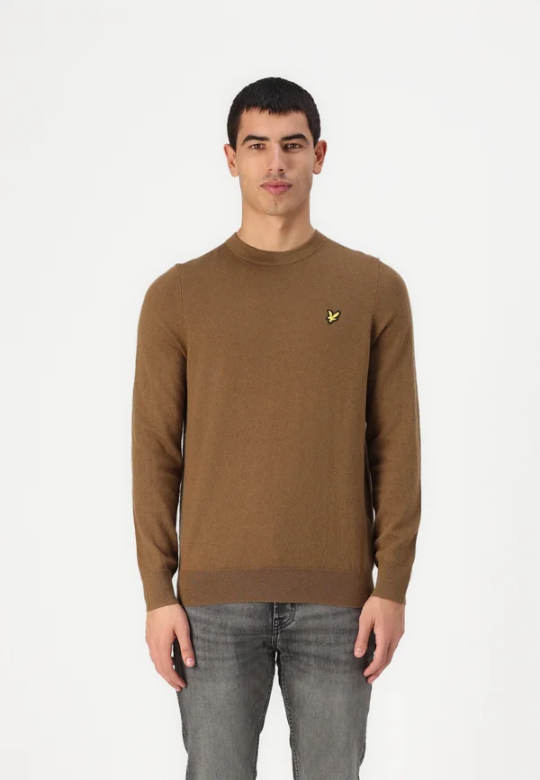 CREW NECK - Strickpullover - wild nettle