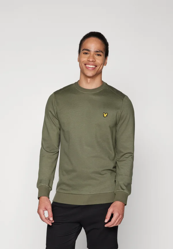 CREW NECK - Sweatshirt - cactus green