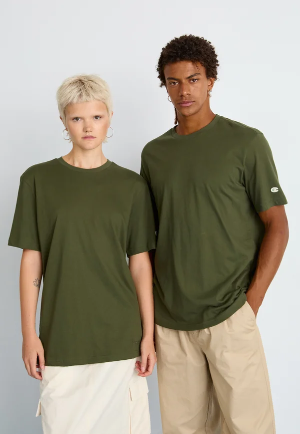CREW NECK UNISEX - T-Shirt basic - dark green