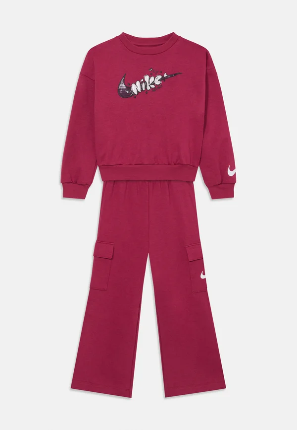 CREW PANT SET - Trainingsanzug - sweet beet